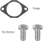 Garbage Disposal Drain Elbow Replacement Kit,Garbage Disposal Drain And Gasket Kit for Waste King,with 1.5" Elbow, Flange, Gasket, and Two Screws