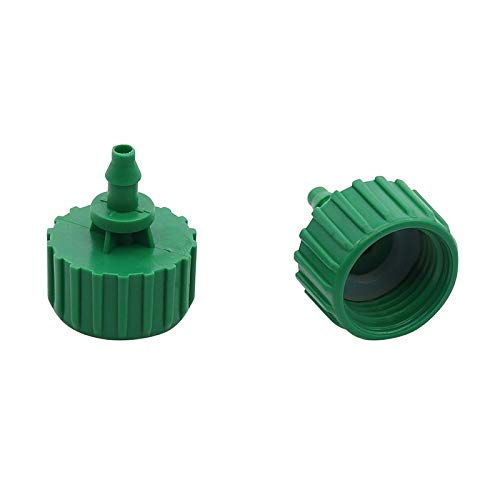 Conectores de manguera LRJSKWZC Jardín Conector de grifo de 1/2" rosca hembra de 4/7 mm Manguera conector de la manguera de jardín Accesorios de riego Agricultura Conjunta 100 piezas