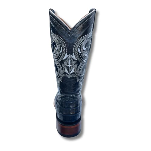 Image of Men's Alex Western Cowboy Boots Square Toe Pull On