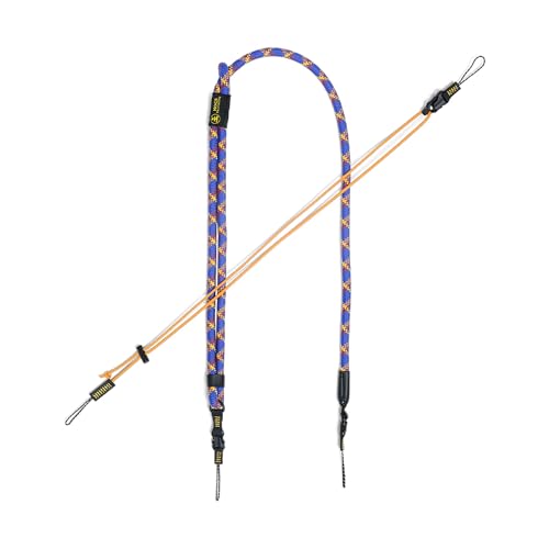 Nocs Provisions NocLoc Approach Neck Strap for Binocular/Camera Carry Accessory for Active Hiking & Sightseeing - Lakeview Blue
