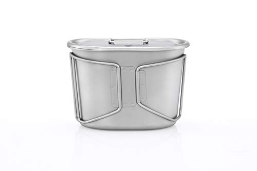 Keith Titanium Army Military Water Bottle pot Cup