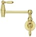 Price Pfister Pref, GT533-TDBG, Port Haven Wall Mounted Pot Filler, Brushed Gold