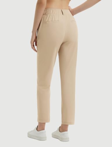 Image of baleaf Women's Golf Pants Work Casual Travel Lightweight