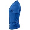 GYMTIER Never Stop Training Men's Gym T-Shirt Bodybuilding Training Workout Lifting Top Clothing, Royal Blue, L #5