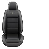 Matériau de haute qualité: la housse de siege voiture est faite de cuir PU de haute qualité résistant à l'usure + éponge élastique + tissu de base antidérapant. Inodore, respirant, doux et confortable