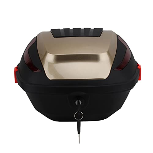 Coffre de casque de moto tendance pour ranger un casque intégral à l'abri de la pluie