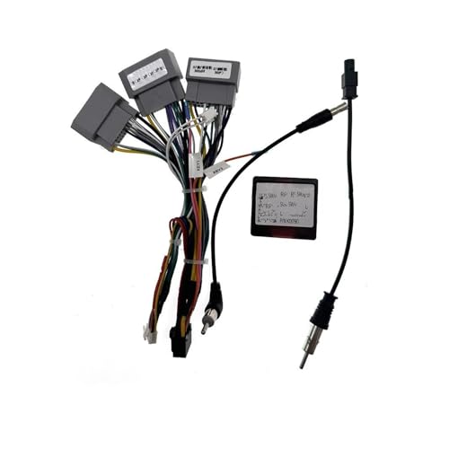 Kit D'autoradio Câble Câblage D'autoradio Adaptateur Faisceau 16 Broches pour Jeep pour Compass pour Paradise pour Chrysler 300 07-10 Façade Cadre Radio