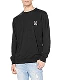 Diesel Men's UMLT-Willy Sweat-Shirt, Black, L