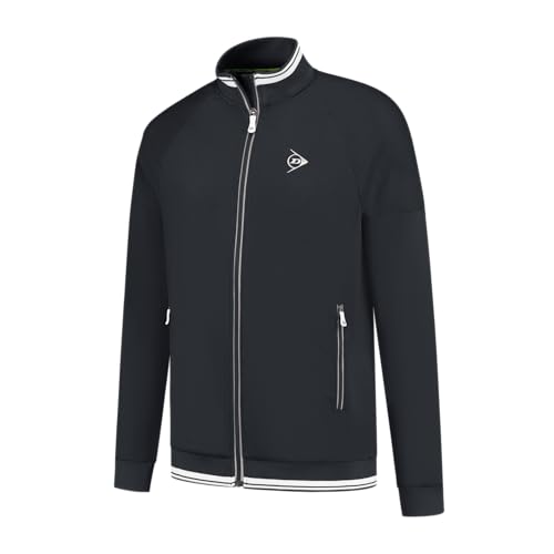 Dunlop Club veste de tennis coupe-vent pour homme noir taille M