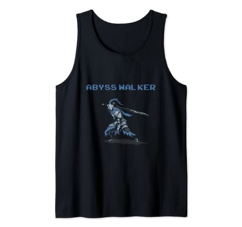 Souls of Abyss Walker Dark Pixel Art Tank Top