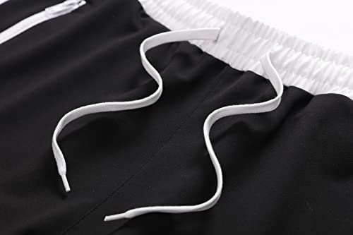 Tansozer Pantaloncini Uomo Cotone Sportivi Estivi Pantaloncini Corsa Uomo