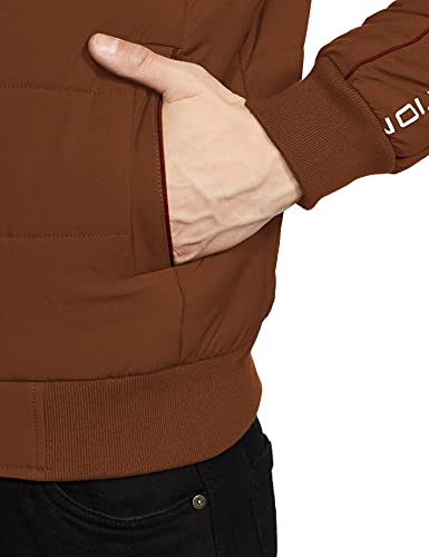 Image of Qube By Fort Collins Men's Heavy Winter Bomber Jacket - Insulated, Warm & Stylish Cold Weather Outerwear