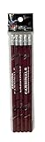 Rico Industries NFL 5-Pack Pencils- Great Stocking Suffers and Party Favors (Arizona Cardinals)