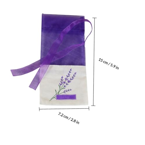 Bolsitas aromáticas de lavanda 15 piezas color púrpura miniatura 2