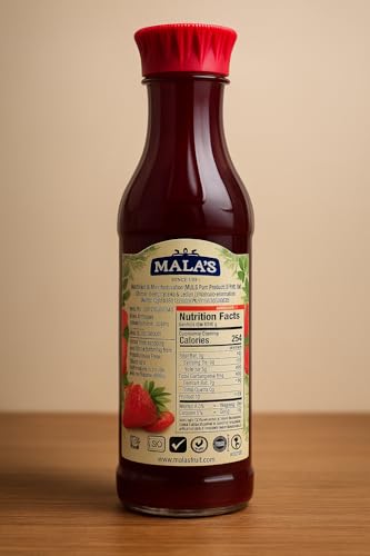 Image of Mala's Strawberry Crush, 750 Millilitre, Liquid (Pack of 2)