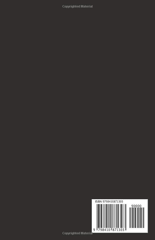 Back cover of the Kindle Paperwhite 11th Generation User Manual book with ISBN barcode