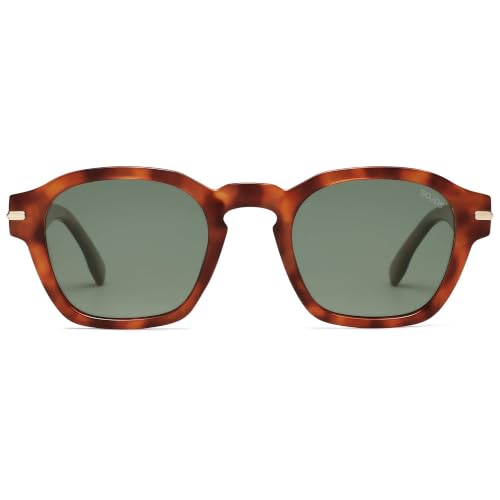 Image of SOJOS Retro Square Polarized Sunglasses Men Trendy Womens SJ2382 | Vintage UV400 90s Sun Glasses Outfit Driving