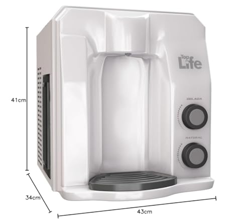 Purificador Super Água Alcalina Mineralizada Gelada Ph 9,5 Redox/Pral Negativo Flex HE - Top Life (220, Branco) - Imagem 8