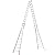 Little Giant Ladders 10121 SkyScraper 300-Pound Duty Rating Adjustable Stepladder, 21-Foot