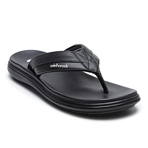 SOLETHREADS SKYWALK | Classy | Comfortable | Ultra-Light | Shock Absorbent | Bounce Back Technology | Water-resistant | Slippers | Flip Flops for Men