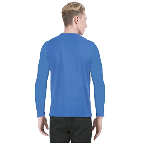 Image of CHECKERSBAY Men's Round Neck Full Sleeve T-Shirt