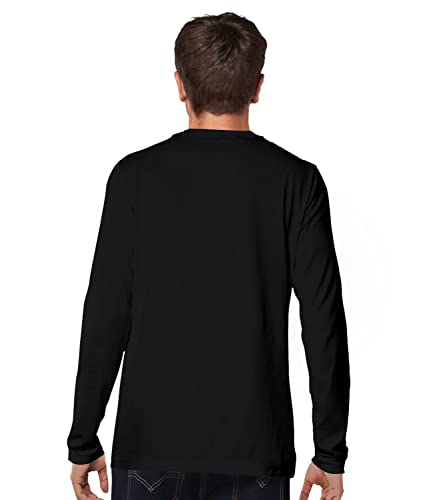 Image of Cricmarket Mens Plain 100% Cotton Round Neck Full Sleeves Multicolour T Shirt. Casual, Trendy, Stylish Tshirts and Tops
