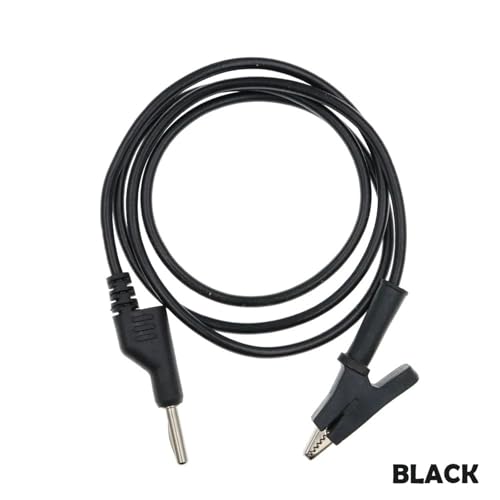 Cables de prueba apilables para solucionar falsos contactos en multímetros con conector de 4mm 2