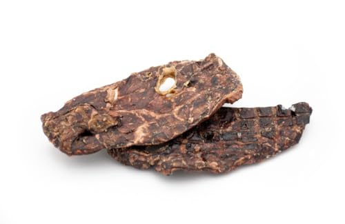 SAM SNACK POLMONE BOVINO ESSICCATO PER CANI 100% NATURALE DIETA BARF PREMIETTI (65 grammi)