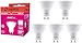 Superia LED-Lampe GU10 Breit 10 W, (Äquivalent 90W), heißes Licht 3000K, 1000 lumen, WE10C, 5er Pack
