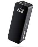 120W Power Bank, 27000mAh High Capacity Laptop Portable Charger, 99Wh, Smart Digital Display, Fast Recharging, 3 in 1 Portable Phone Charger Compatible with iPhone, Samsung, iPad, MacBook, Laptop etc