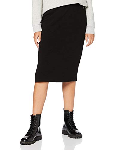 Preisvergleich Produktbild Superdry Womens Ottoman Pencil Skirt, Black, M (Herstellergröße:12)