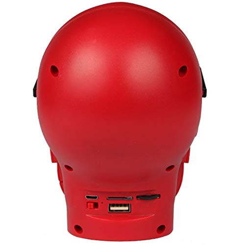 LONGROOM Altoparlante Wireless Bluetooth Skull