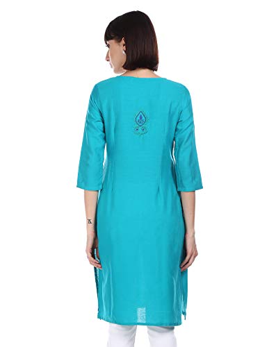 Image of Women's Cotton Regular Kurtas