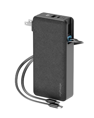 myCharge RetractaCharger 20000mAh Power Bank