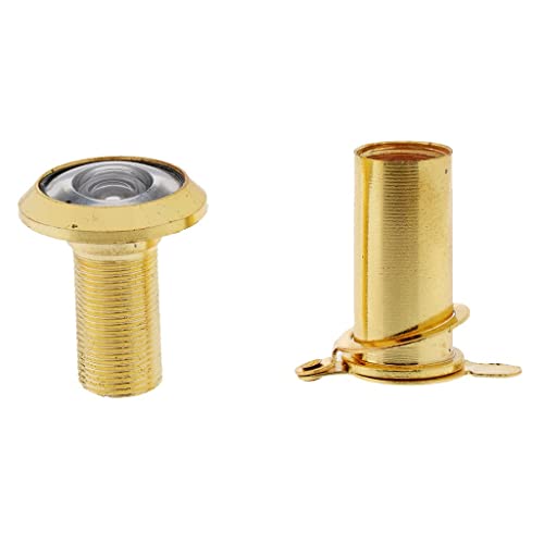 Mirilla de puerta con lente gran angular 25-40mm para grosor de puerta miniatura 6