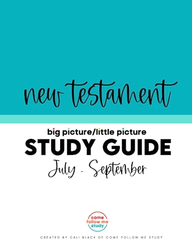Study Guide for New Testament: Big Picture/Little Picture July-Sept: Helping busy Latter-day Saints learn the context for Come Follow Me readings