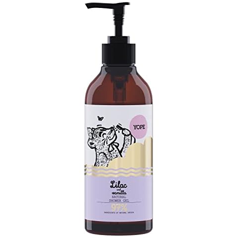 Yope Natural Shower Gel Lilac and Vanilla 400 ml Cover