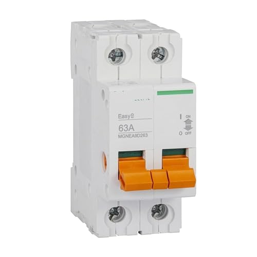 Interrupteur d'isolement EA9D 2P 63A mini interrupteur charge MGNEA9D263