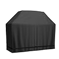 BBQ Grill Cover for Outdoor Grill 58 Inch, BBQ Gas Grill Cover Waterproof, Barbecue Cover with Adjustable Straps for Weber,Genesis, Charbroil