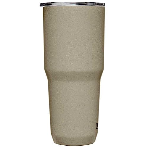 Image of CamelBak Horizon Tumbler - Insulated Stainless Steel - Tri-Mode Lid - Dune, 30 oz