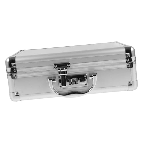Portable Aluminum Tool Organizer Case Heavy Duty Toolbox with Password Lock Durable Storage for Outdoor Activities and Storage Multi Functional Briefcase