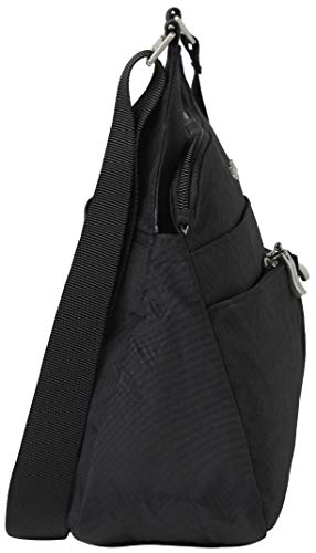 Image of Baggallini Crossbody Travel Bag 11x8.5 Lightweight Water-resistant Nylon Handbag