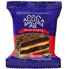 ALFAJOR BROWNIE MINICAKE WITH DULCE DE LECHE, 72 G / 2.5 OZ (PACK OF 36)
