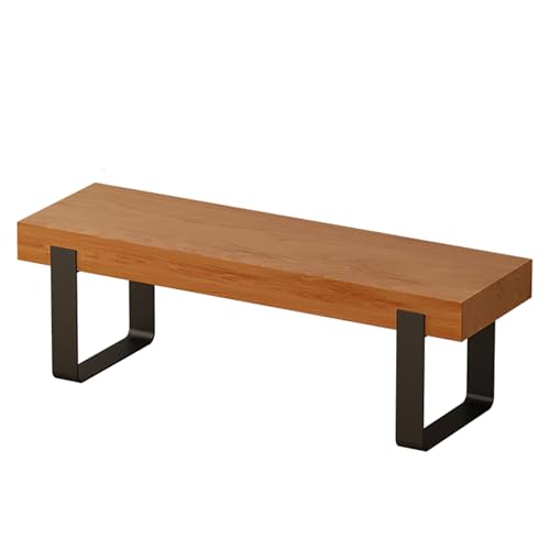 Banco para Zapatos con Asiento, Banco Zapatero Entrada con Asiento Tapizado Y Compartimentos De Almacenaje, Estante de Almacenamiento para Entrada, Pasillo, baño, Sala de Estar(Walnut,120*30cm/47*12in