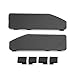 QCBQBI [Replacement] for Mercedes for Benz R230 SL500 SL350 SL600 B Convertible Left & Right Set Top Flap Trim Roof Flaps Panel Cover Car Accessories