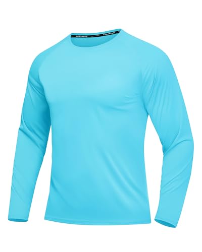 3 Pack Men's Rash Guard Shirts Long Sleeve UV SPF UPF 50+ Sun Protection Shirts Swim Shirts Quick Dry Workout Hiking2