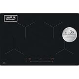 AEG Induktionskochfeld Autark 80 cm, Made in Germany, 4 Flex-Kochzonen mit kratzresistenter SaphirMattSE-Oberfläche, Powerfunktion für schnelleres Kochen, Timer, Touch-Bedienung, Rahmenlos, TO84IA0FIT