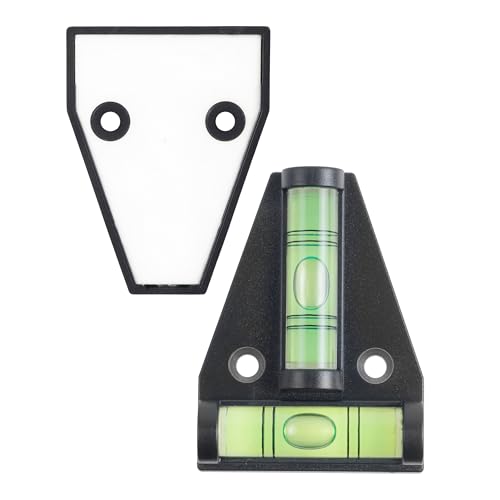 Niveau A Bulle En T, magnétique, Petit Niveau A Bulle Pratique Pour Camping-Car, avec aimant, Rampe De Nivellement Caravane, Accessoires De Camping Voiture,...