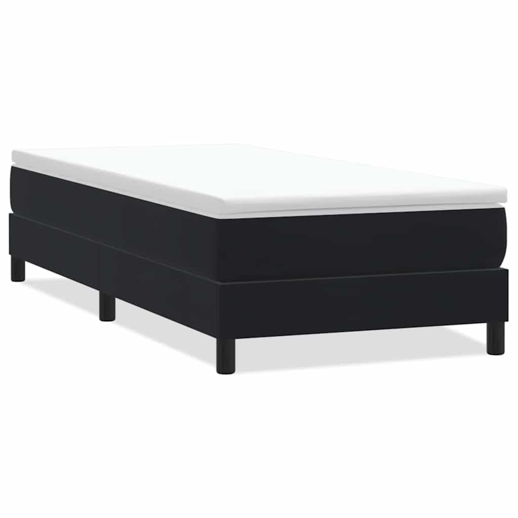Somier de láminas para cama sin colchón (90 x 210 cm, terciopelo, con soporte de láminas, montaje fácil, para dormitorio, adultos