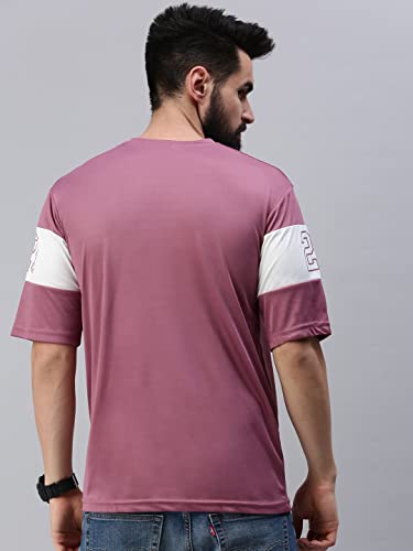 Image of RodZen Polyester Round Neck Half Sleeve Bull Printed Mens and Boy Oversized T-Shirt